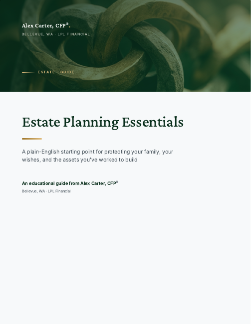 Cover of Estate Planning Essentials